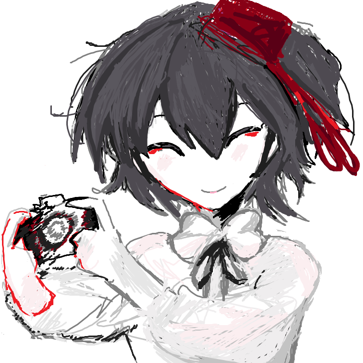 Aya snaps a picture of you